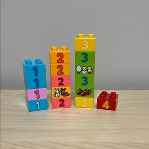 Lego Duplo numbers Building Blocks Set for Kids, educational toy